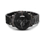 Customized Black Chronograph Watch For Husband