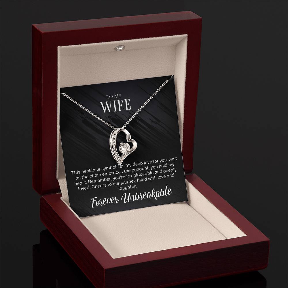 Elegant 'To My Wife' Necklace: Elevate Your Gifting Game