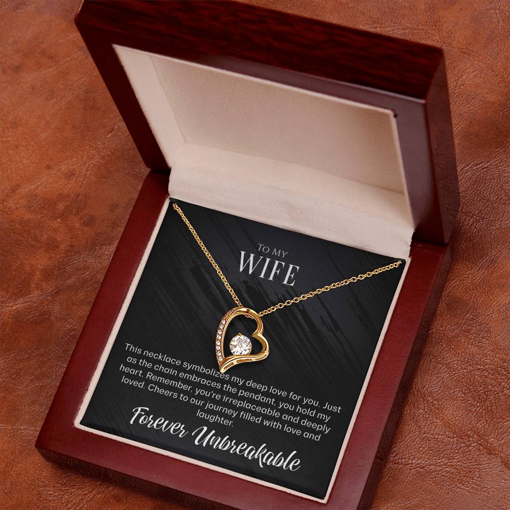 Elegant 'To My Wife' Necklace: Elevate Your Gifting Game