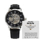 Men's Openwork Watch + MC For Husband