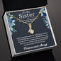Alluring Beauty Necklace For Sister (Yellow & White Gold Variants)