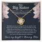 Love Knot Necklace For Sister (Yellow & White Gold Variants)
