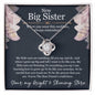 Love Knot Necklace For Sister (Yellow & White Gold Variants)