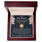 Love Knot Necklace For Sister (Yellow & White Gold Variants)