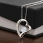 Forever Love Heart Necklace For Best Friend (No MC)