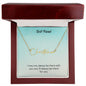 Signature Name NecklaceFor Best Friend (With MC)