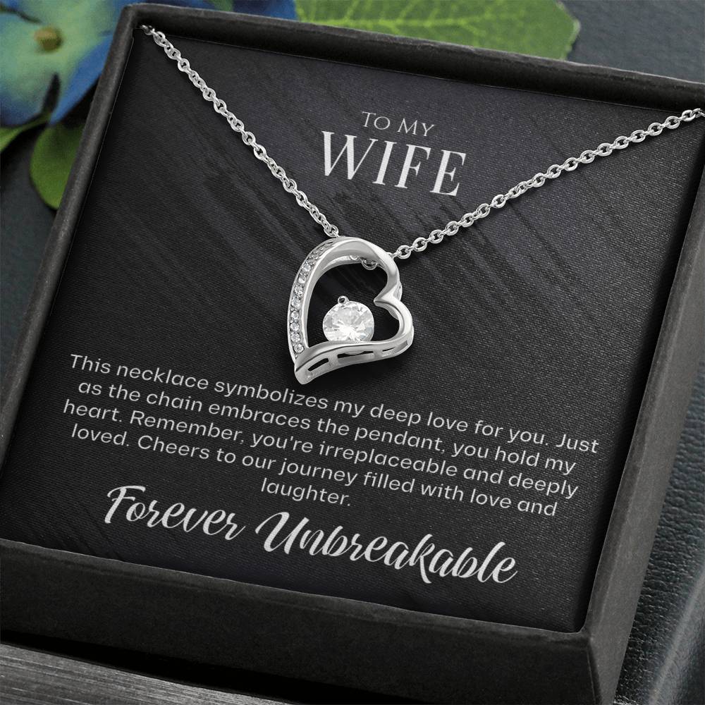Elegant 'To My Wife' Necklace: Elevate Your Gifting Game