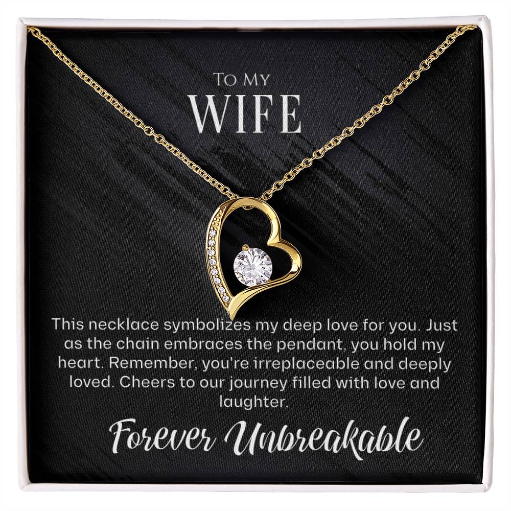 Elegant 'To My Wife' Necklace: Elevate Your Gifting Game