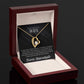 "Elegant To My Wife Necklace from Loving Husband - Gift Your Soulmate, Stunning To My Wife Jewelry, Uniquely Beautiful Badass Wife Gift with Sentimental Message Card and Exquisite Presentation Box"