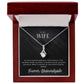 Badass Wife Gift: An Elegant 'To My Wife' Necklace for Your Beloved