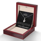 Badass Wife Gift: An Elegant 'To My Wife' Necklace for Your Beloved